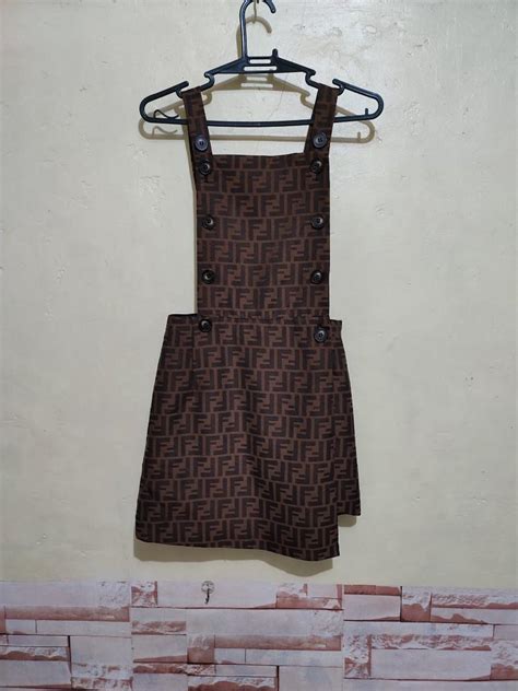 fendi pinafore dress|Fendi australia.